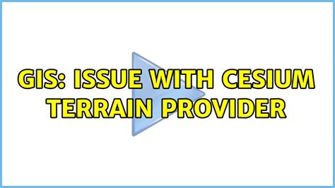 com) to make the data set available for free for people to try out. . Cesium terrain provider